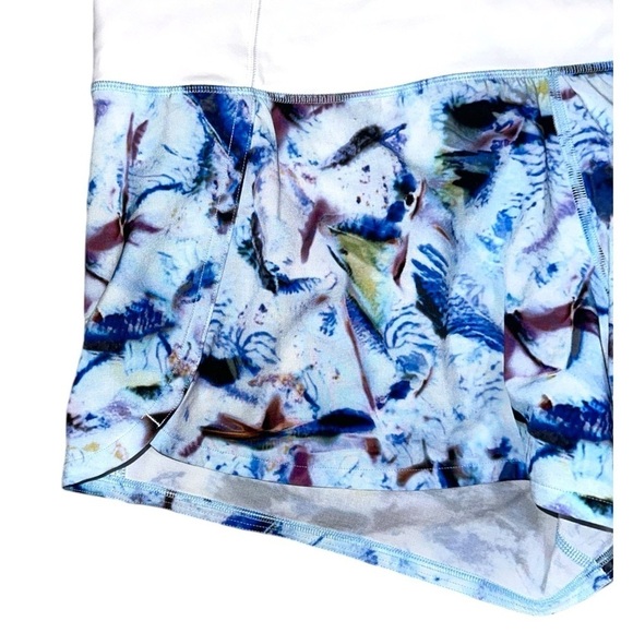 Lululemon Run Times Low Rise Short II 4" / Exposure Crystallize Multi White 10 - Picture 6 of 10